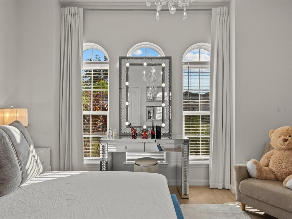 Bedroom, Home Office, Interior, Wood Texture Flooring