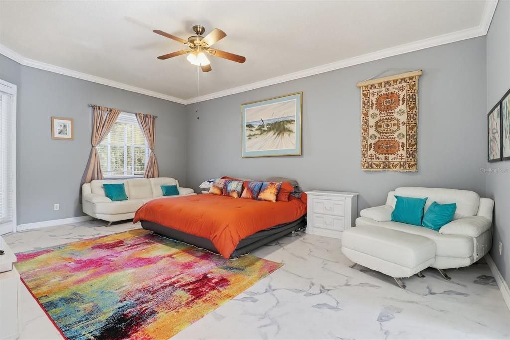 Bedroom, Interior, Marble