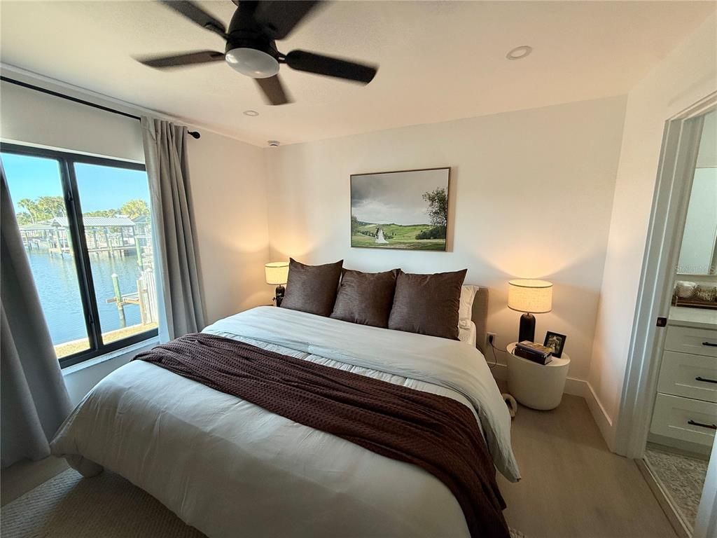 Bedroom, Interior, Water