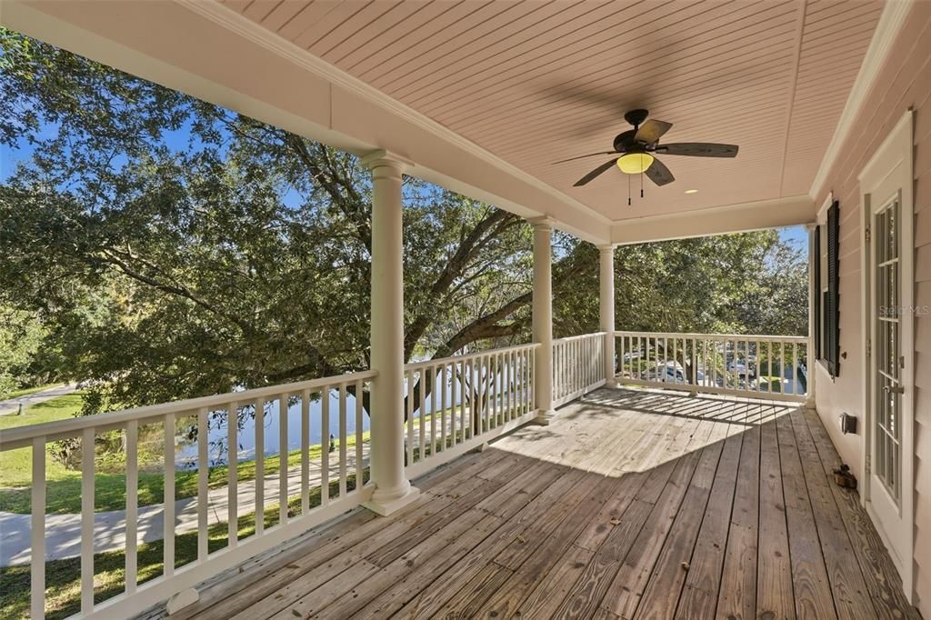 Exterior, Wood Texture Flooring