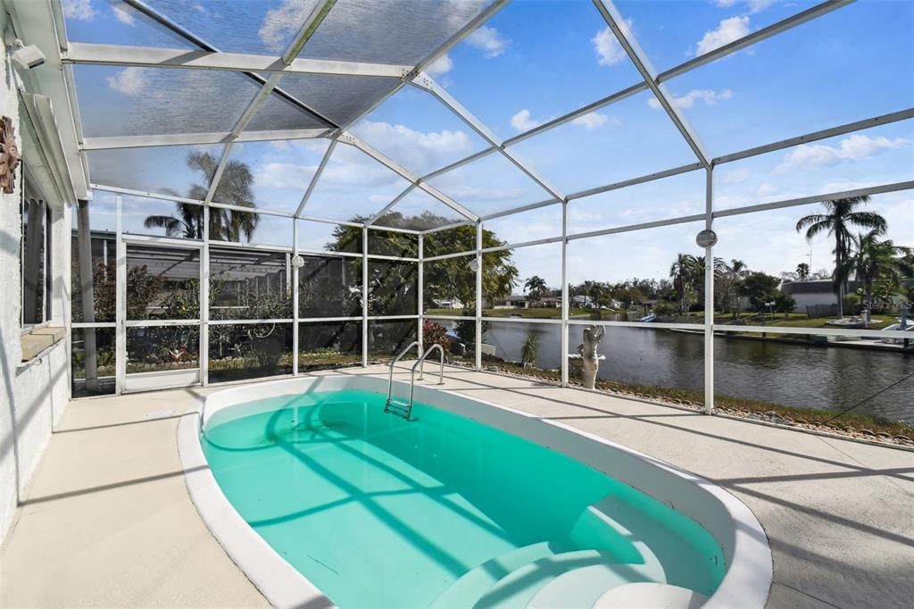 Glass Ceilings, Interior, Pool, Sun Room, Water