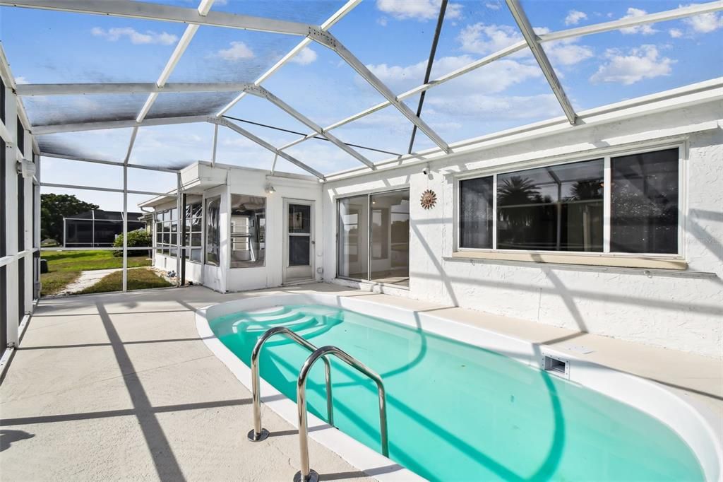 Glass Ceilings, Interior, Pool, Sun Room