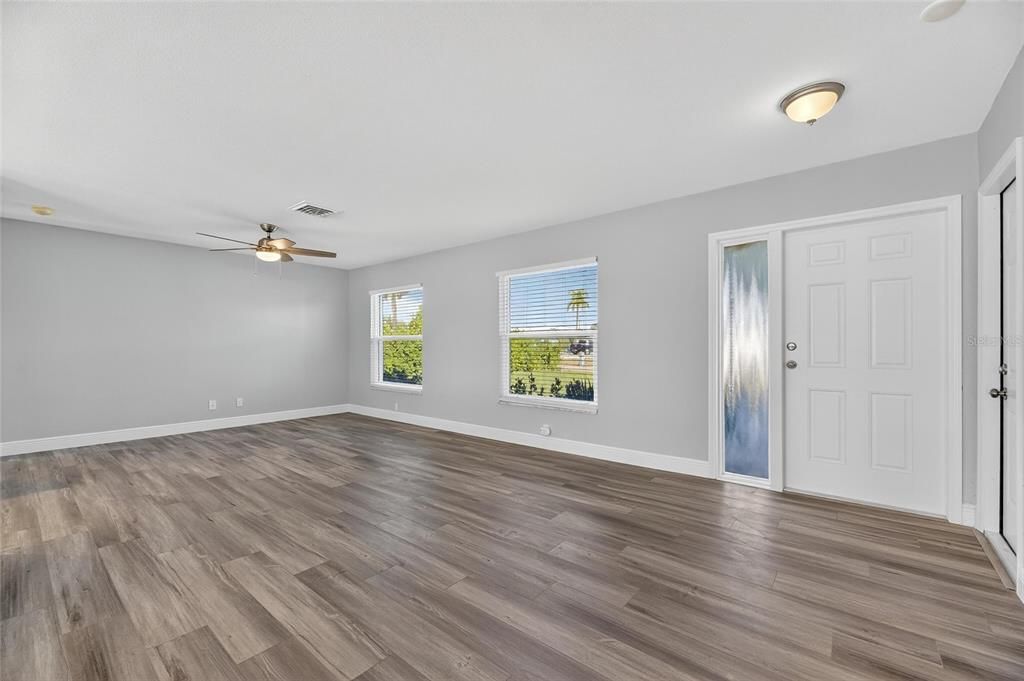 Empty room, Interior, Wood Texture Flooring