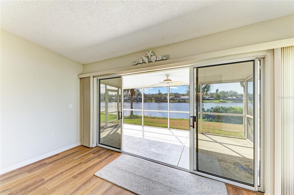 Empty room, Interior, Water, Wood Texture Flooring