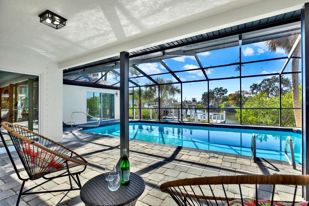 Glass Ceilings, Interior, Pool, Sun Room, Water