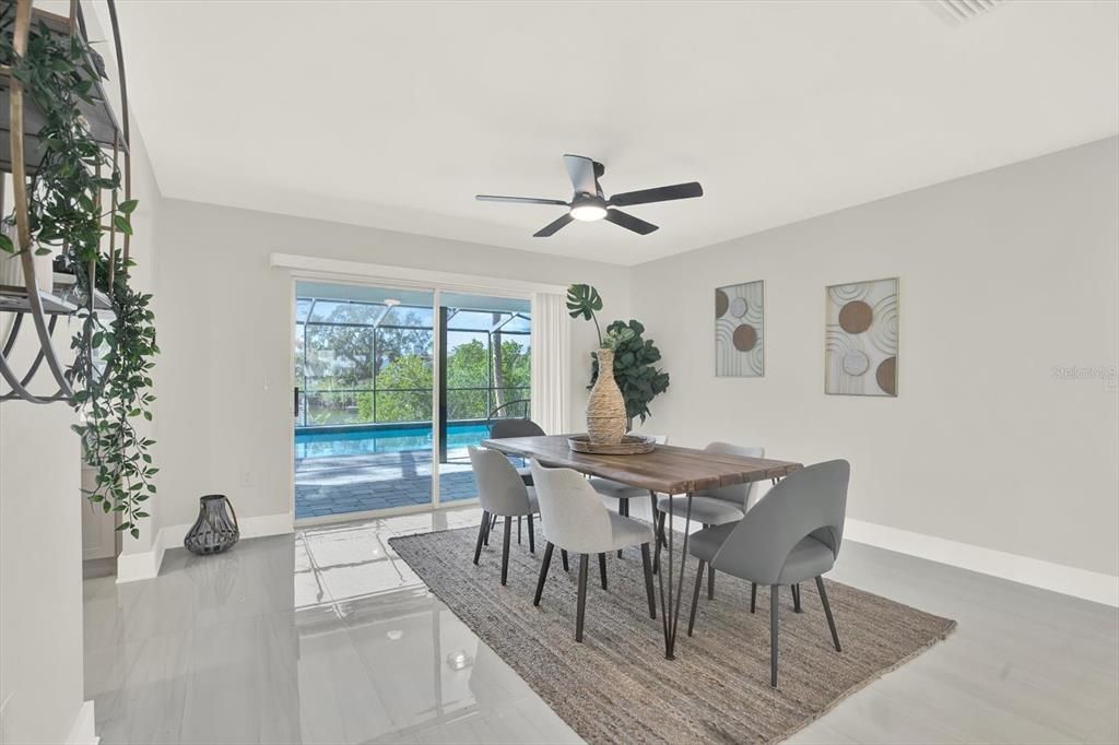 Dining room, Interior