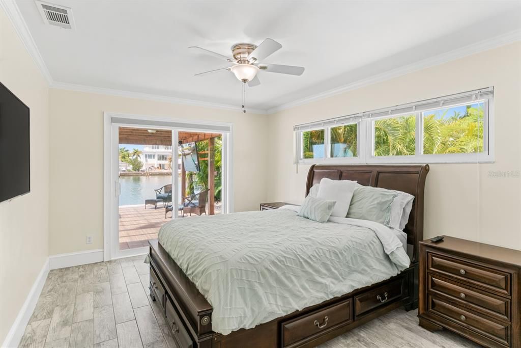 Bedroom, Interior, Water, Wood Texture Flooring