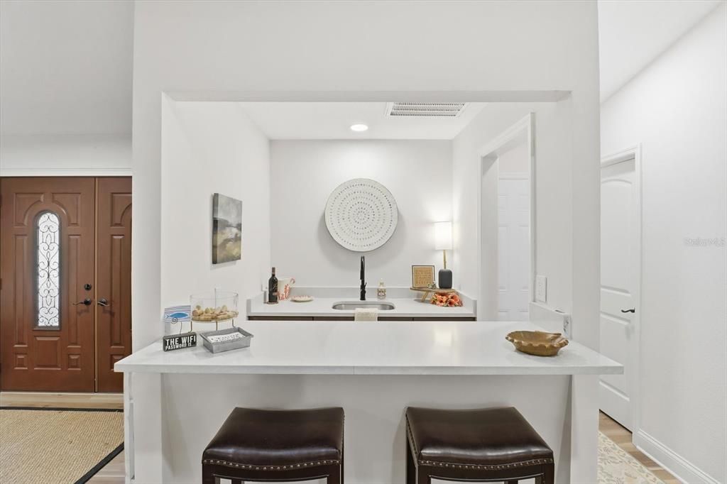 Home Office, Interior, Recessed Lighting