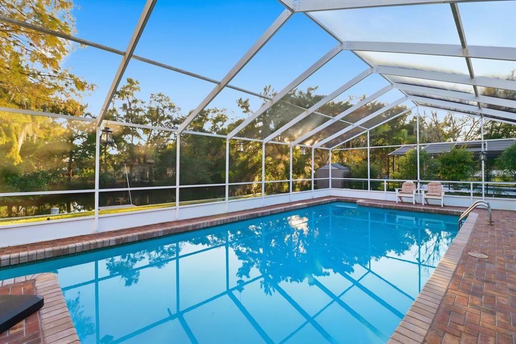 Glass Ceilings, Interior, Pool, Sun Room