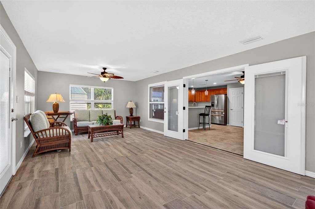 Interior, Kitchen, Living room, Wood Texture Flooring