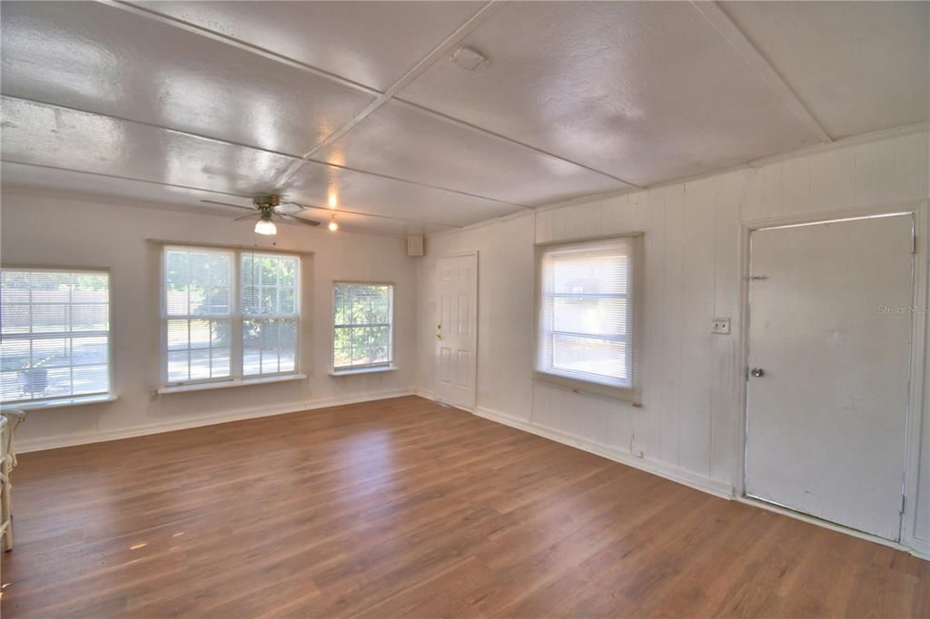 Empty room, Interior, Wood Texture Flooring
