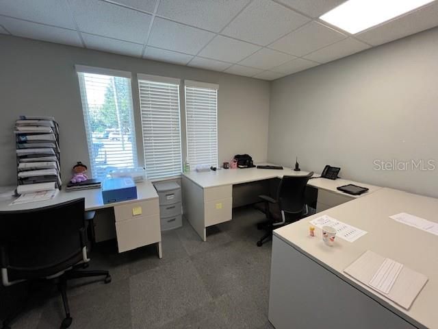 Home Office, Interior, Recessed Lighting