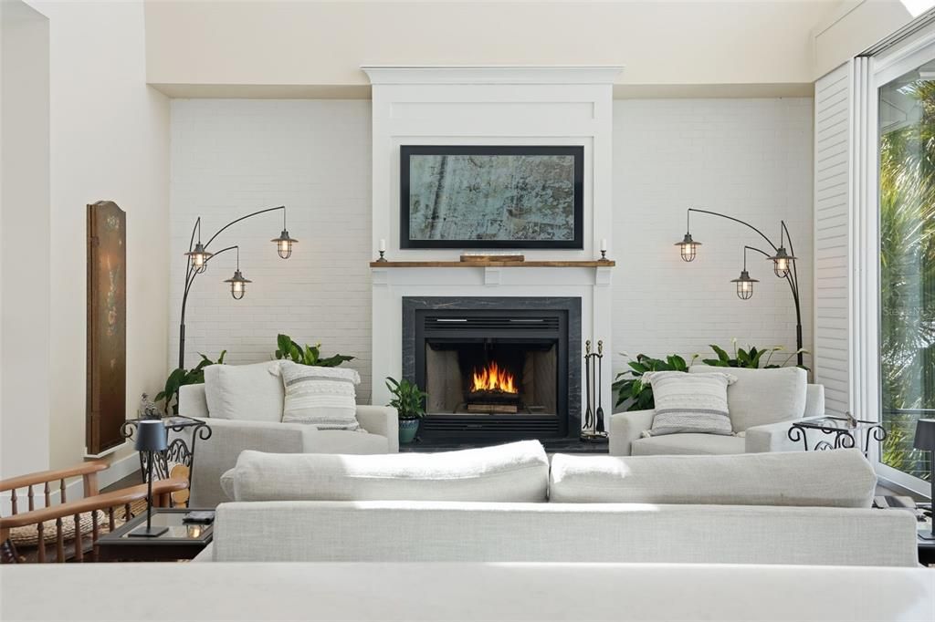 Fireplace, Interior, Living room
