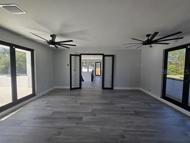 Empty room, Interior, Wood Texture Flooring
