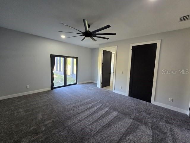 Empty room, Interior, Pendant Lights, Recessed Lighting