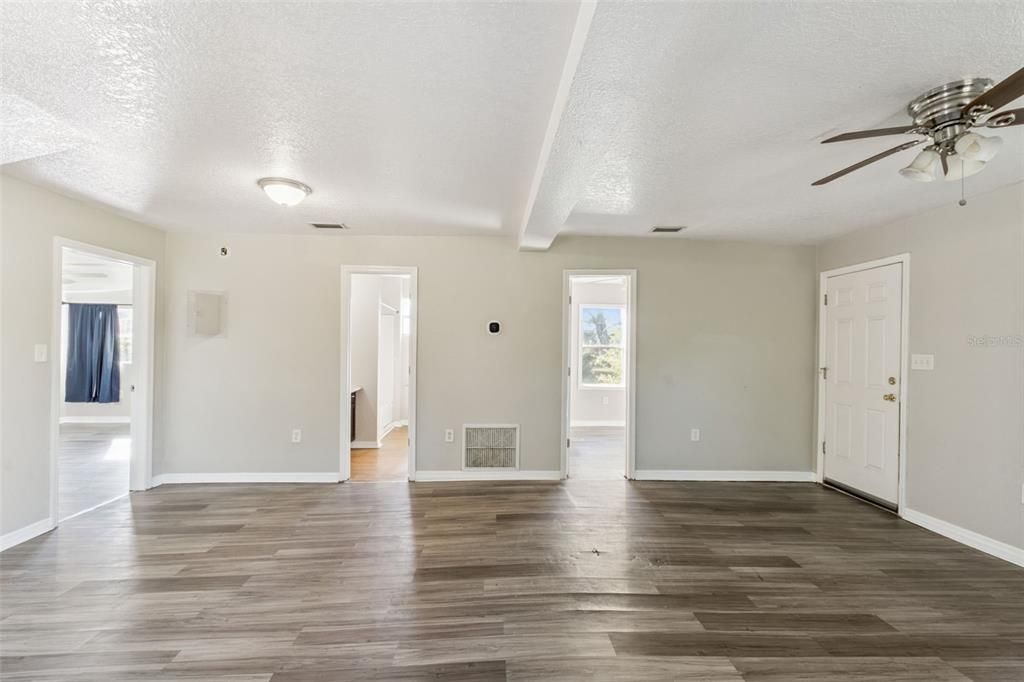 Empty room, Interior, Wood Texture Flooring