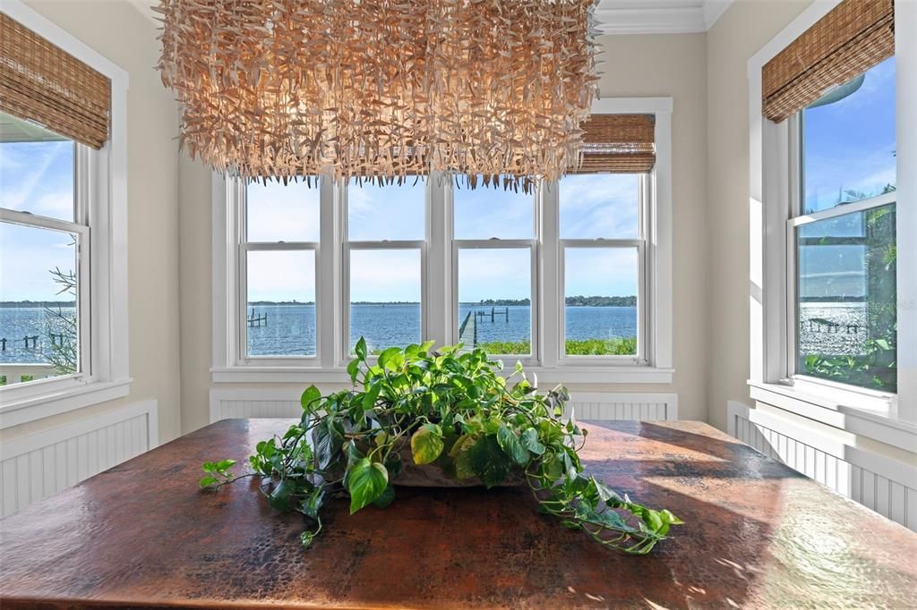 Dining room, Interior, Water