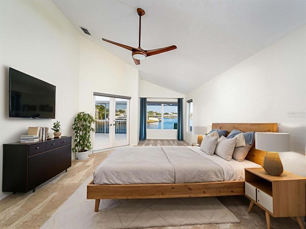 Bedroom, Interior, Water