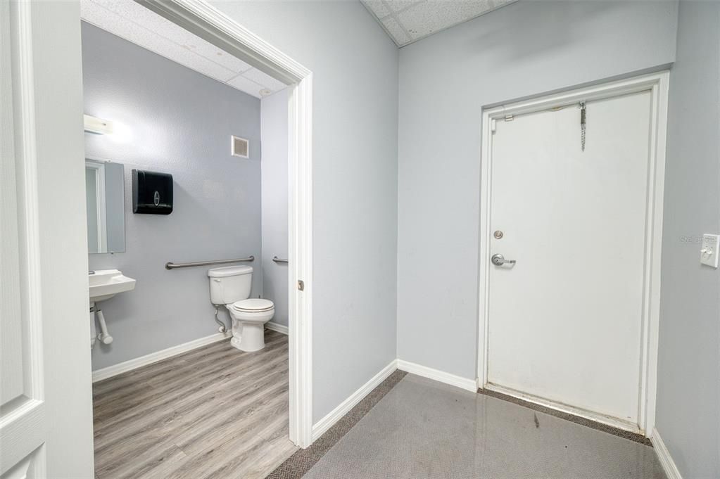 Bathroom, Interior, Wood Texture Flooring
