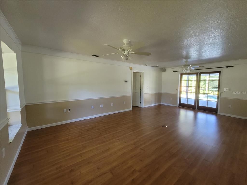 Empty room, Interior, Wood Texture Flooring