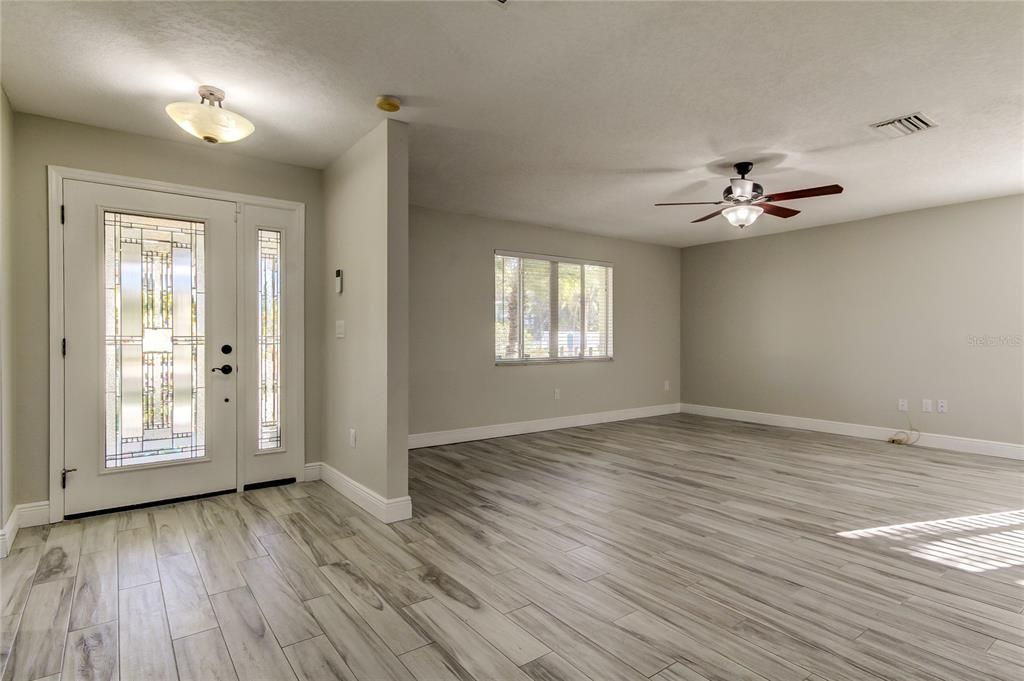 Empty room, Interior, Wood Texture Flooring