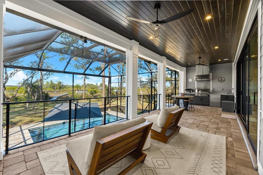 Glass Ceilings, Interior, Recessed Lighting, Sun Room