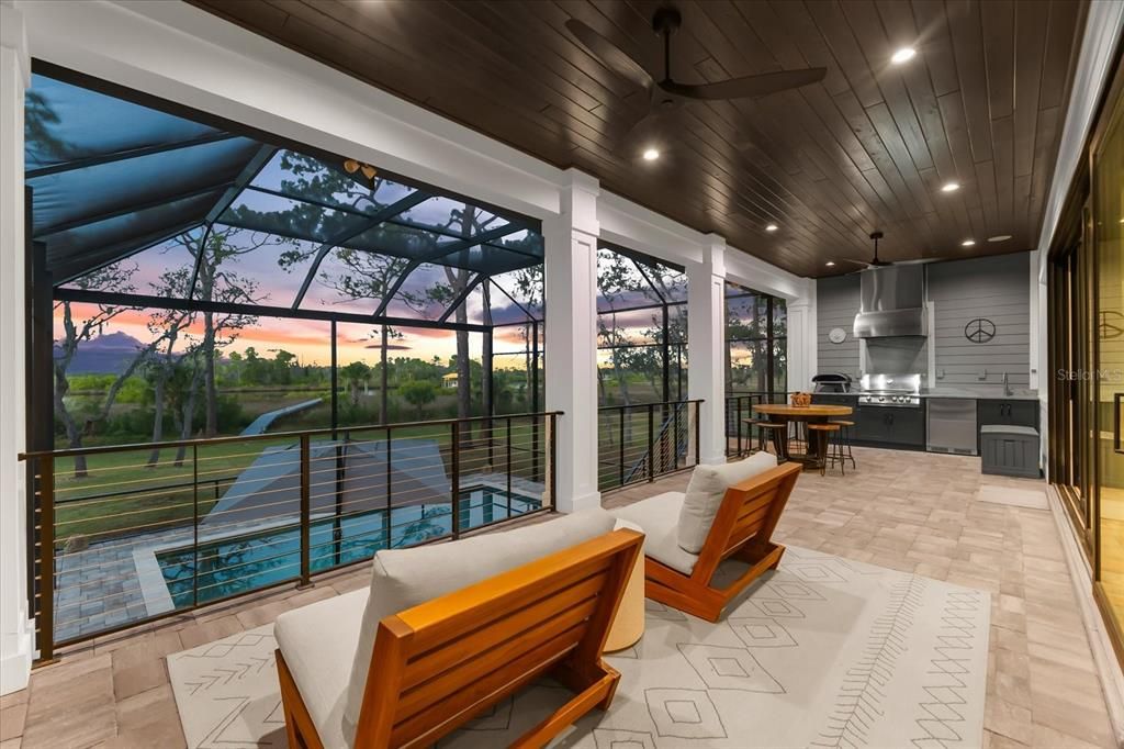 Dining room, Glass Ceilings, Interior, Kitchen, Recessed Lighting, Stainless Steel Appliances, Sun Room