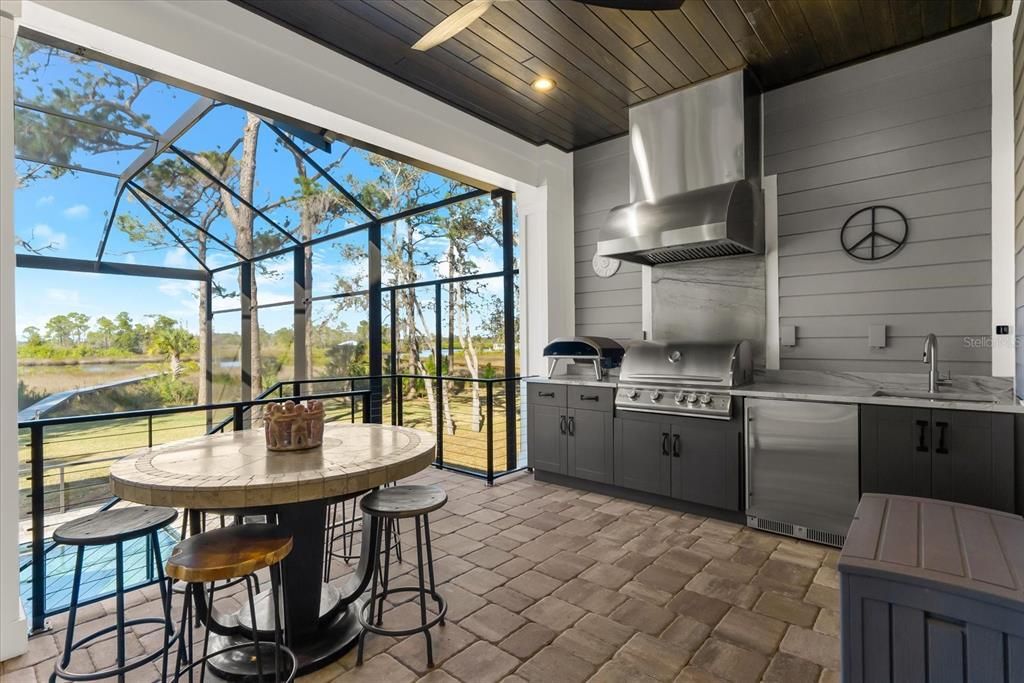 Glass Ceilings, Interior, Kitchen, Stainless Steel Appliances, Sun Room