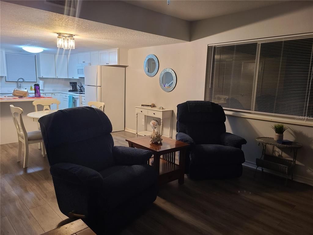 Interior, Kitchen, Living room, Wood Texture Flooring