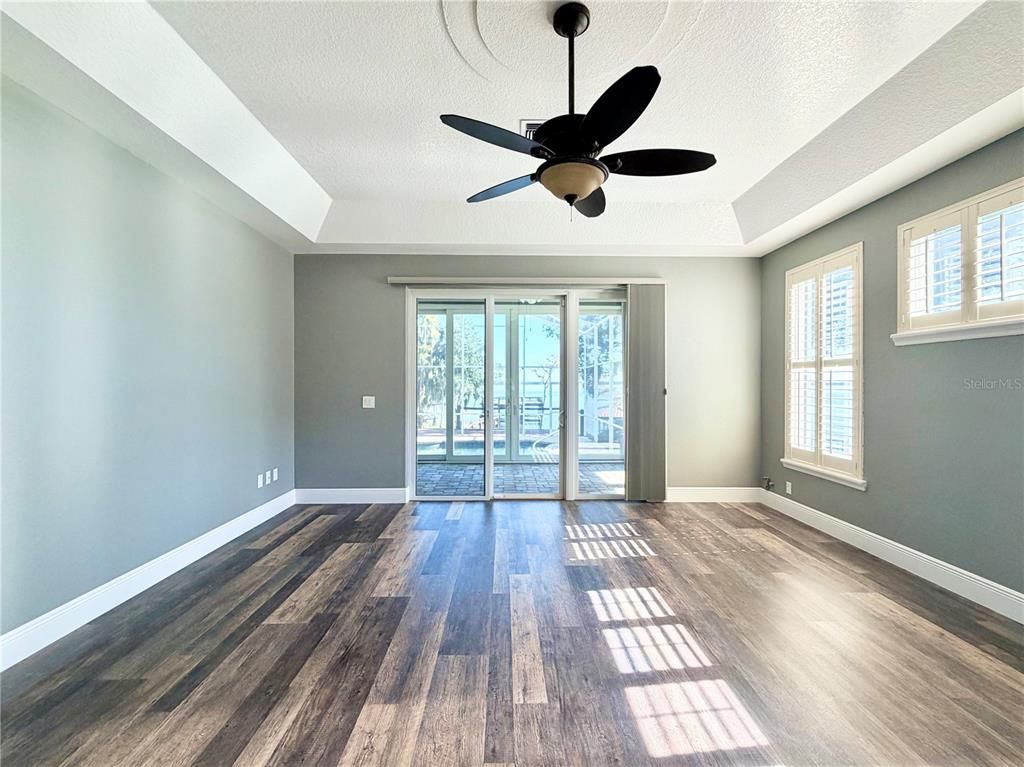 Empty room, Interior, Wood Texture Flooring