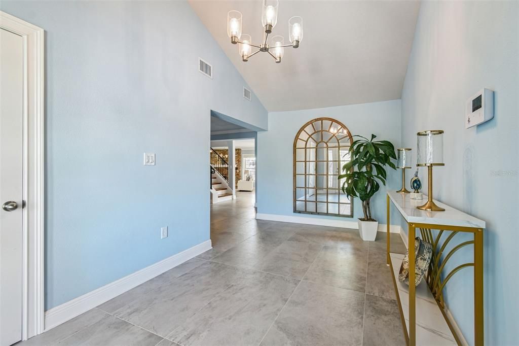Chandelier, Interior