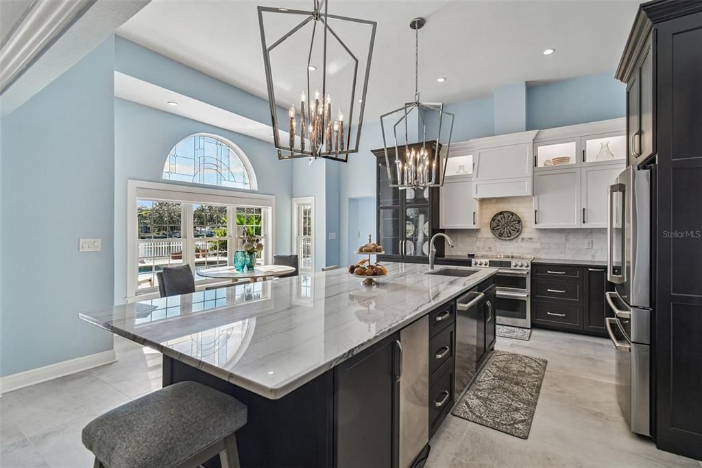Interior, Kitchen, Pendant Lights, Recessed Lighting