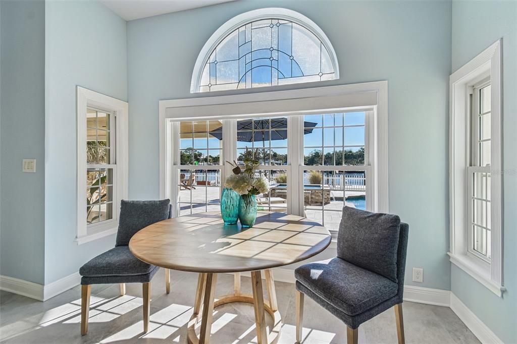Dining room, Interior, Water