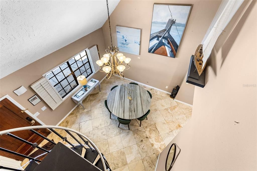 Chandelier, Interior