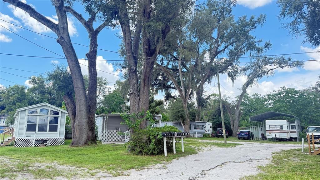 Backyard, Detached Garage, Exterior