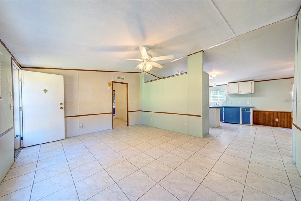 Empty room, Interior, Kitchen