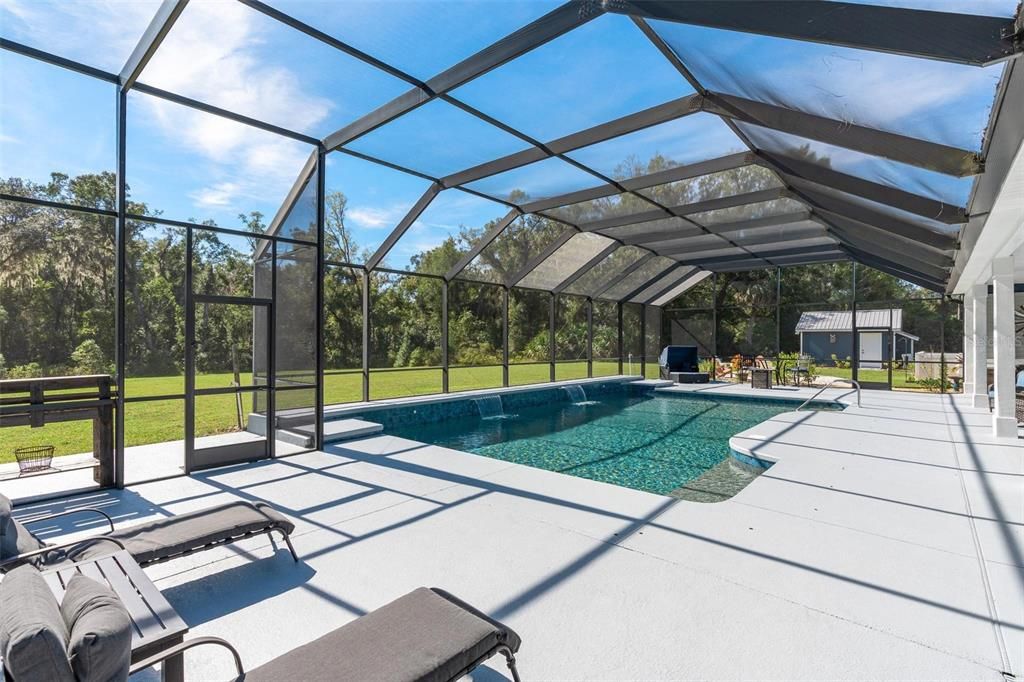 Glass Ceilings, Interior, Pool, Sun Room