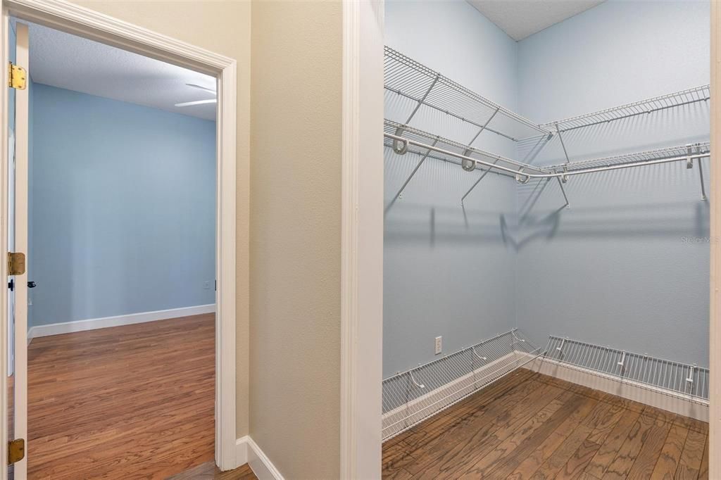 Interior, Walk-in Closets, Wood Texture Flooring