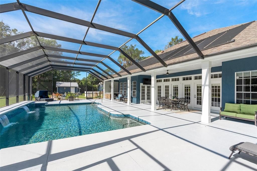Glass Ceilings, Interior, Pool, Sun Room