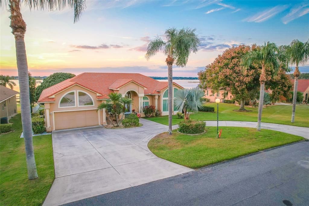 Attached, Backyard, Exterior, Facade, Mediterranean