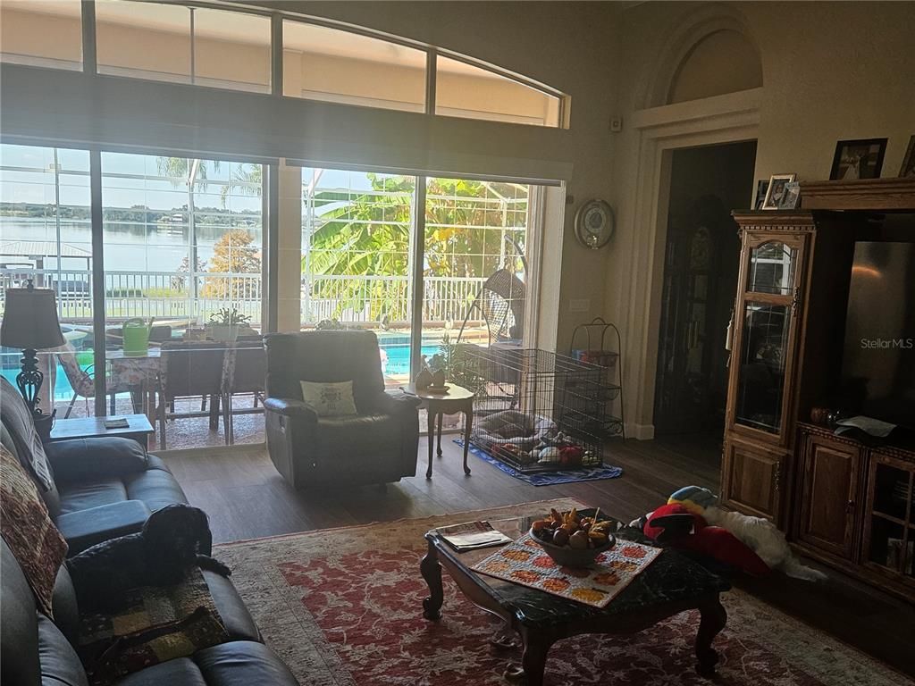 Interior, Living room, Water, Wood Texture Flooring