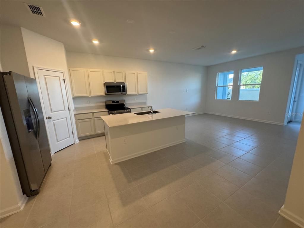 Interior, Kitchen, Recessed Lighting