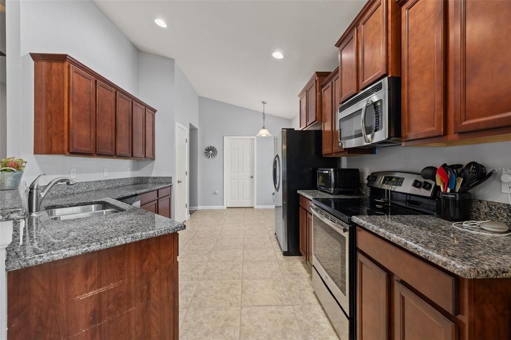Interior, Kitchen, Pendant Lights, Recessed Lighting