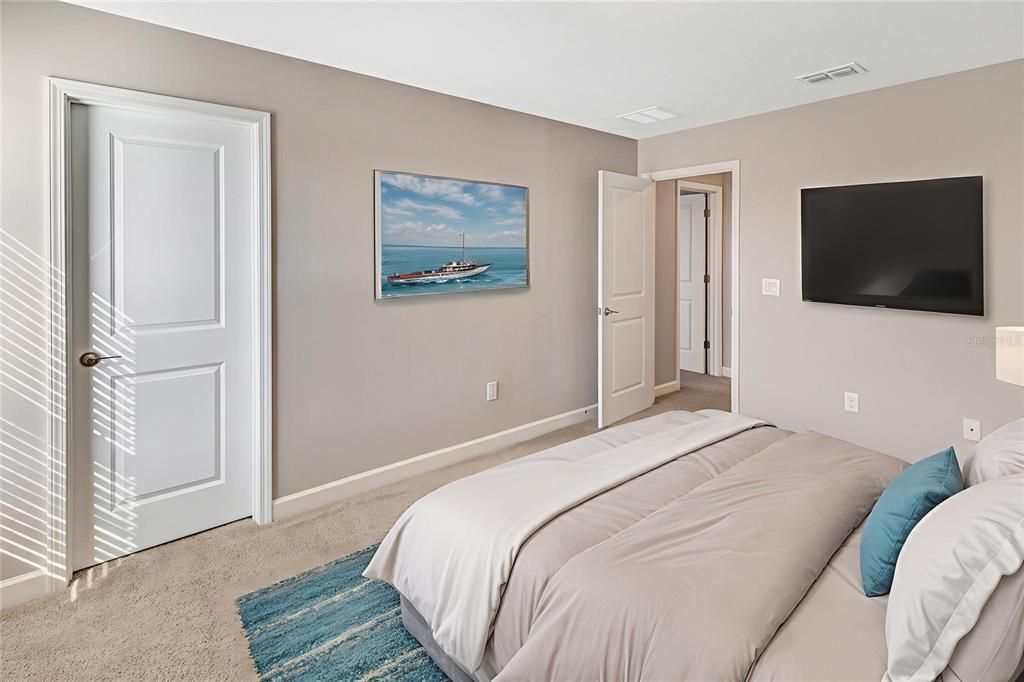 Bedroom, Interior, Water