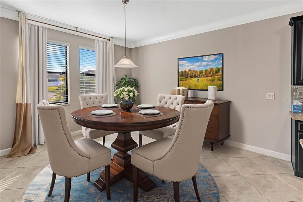 Dining room, Interior, Pendant Lights