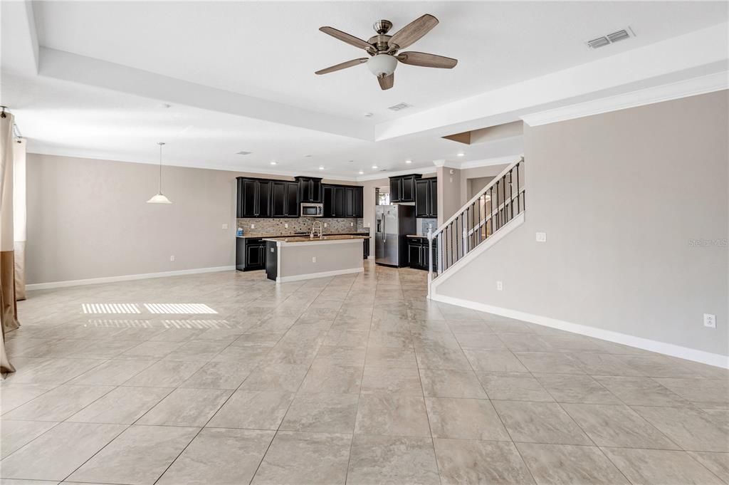 Interior, Kitchen, Pendant Lights, Recessed Lighting
