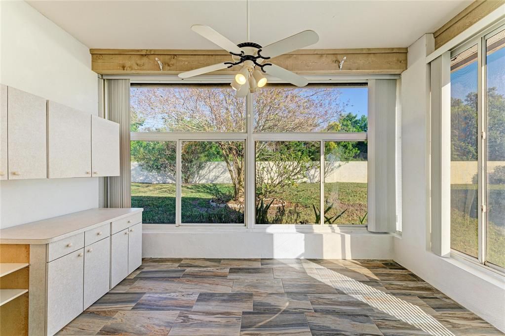 Interior, Sun Room, Wood Texture Flooring