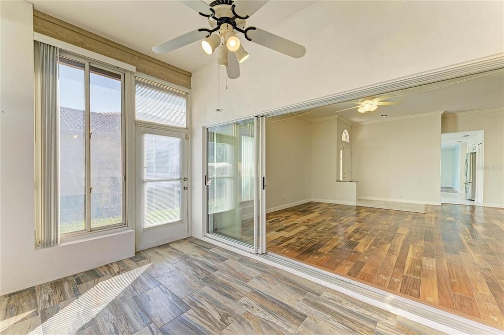 Empty room, Interior, Wood Texture Flooring