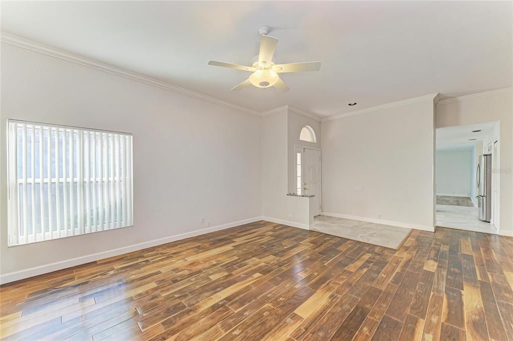 Empty room, Interior, Wood Texture Flooring