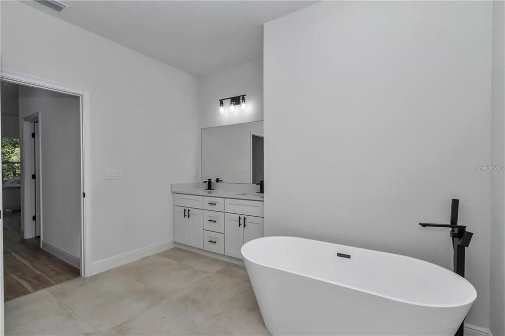 Bathroom, Dual Sink Vanities, Free Standing Baths, Interior